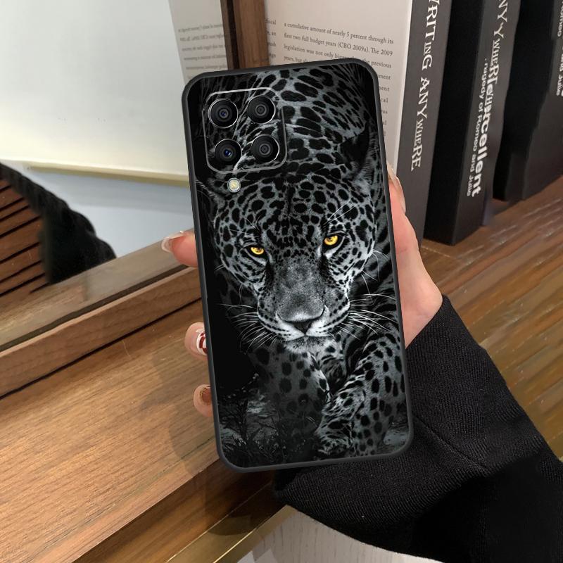 Leopard Tiger Lion Animal Case For Samsung Galaxy M56 M16 M36 M33 M53 M13 M12 M32 M52 M20 M15 M55 M31 M14 M35 M34 M54