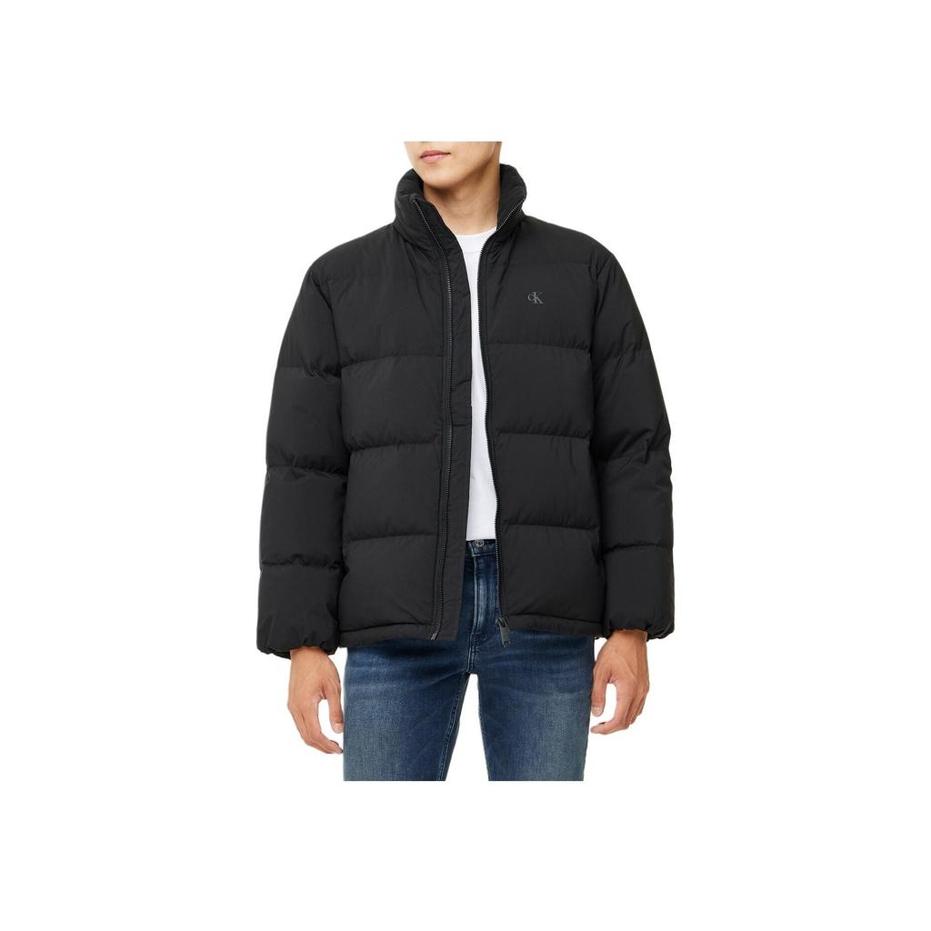 Calvin Klein Minimalist Comfortable Versatile Casual Stand-Up Collar Down Jacket Men Jackets Black J326958-BEH