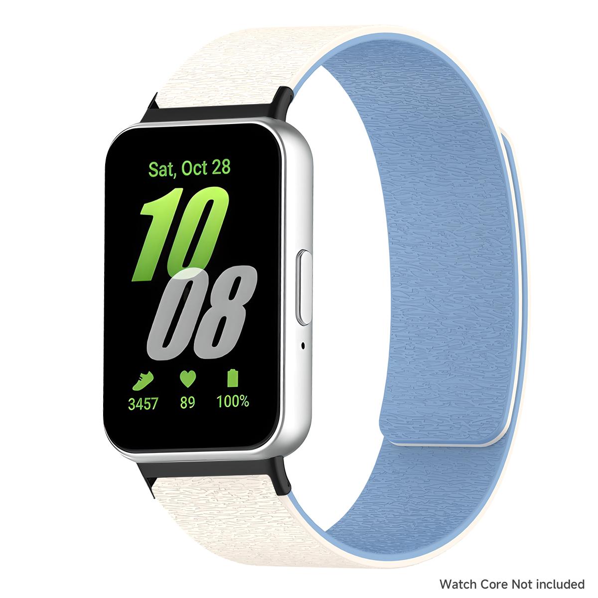 

Sport Silicone Magnetic Strap for Samsung Galaxy Fit 3 Watch Band for Samsung Galaxy Fit3 Accessories Correa Men Women Bracelet For Galaxy Fit 3