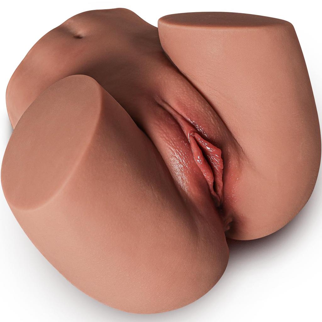 Masturbatore Maschile Realistico Giocattolo Adulto Femminile Tronco Anca Assistente Glutei e Stretto Passaggio Anale