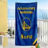 Golden State Warriors Pride Customize Text Beach Towel Soft Durable Quick-Dry