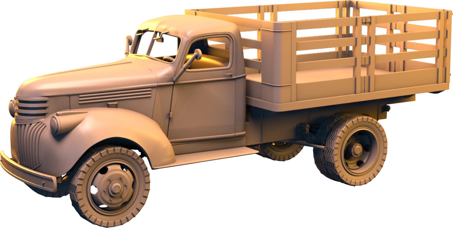 

IDAP Technology American Chevrolet 3809 Stakes Truck 3D Printer Kit PD72304 1/72