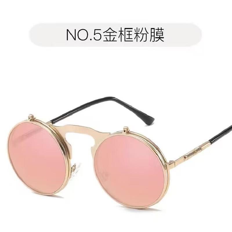 

Steampunk Style Sunglasses Women Oval-shaped Shape Vintage Style Women s Sun Glasses Driving Use Hiking Men Sunglass
