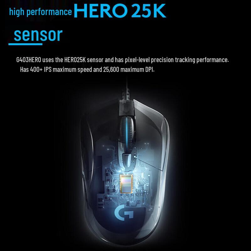 Logitech G403 Hero Gaming Mouse