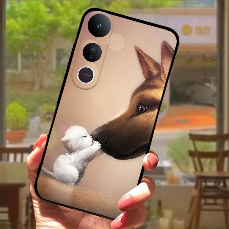 For Vivo V50 Lite 4G Case V2441 Cover Fashion Lion Painted Soft TPU Silicone Phone Case For Vivo V 50 V50Lite 5G V2440 Fundas