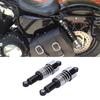 Pair of 10.5in Motorcycle Shocks Absorber Damper Fit for XL883 XL883R  200R  200L(Black Chromeplate )