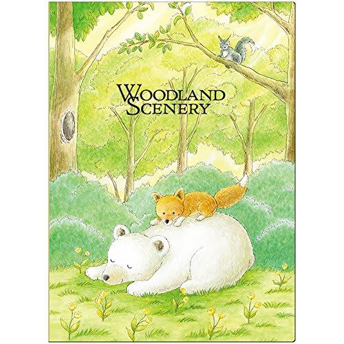 Nakabayashi Pocket Album 5 Books L Size 480 Sheets Woodland Scenery 5PL-480-1