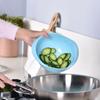 Rice Bowl Drain Basket Fruit Bowl Washing Drain Basket Multi-purpose Home Kitchen Organizer Rice Basket Screen Filter Colander