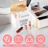Wooden Tampon Holder and Feminine Products Organizer with Cover Versatile Lady Pad Organizer Case Dust Proof Girl Stuff