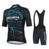 2026 Hiru Set Maglia Ciclismo Estiva Traspirante Abbigliamento Bici Vestiti MTB Pantaloncini con Bretelle da Bicicletta Abbigliamento Sportivo da Corsa Ropa Maillot Ciclismo