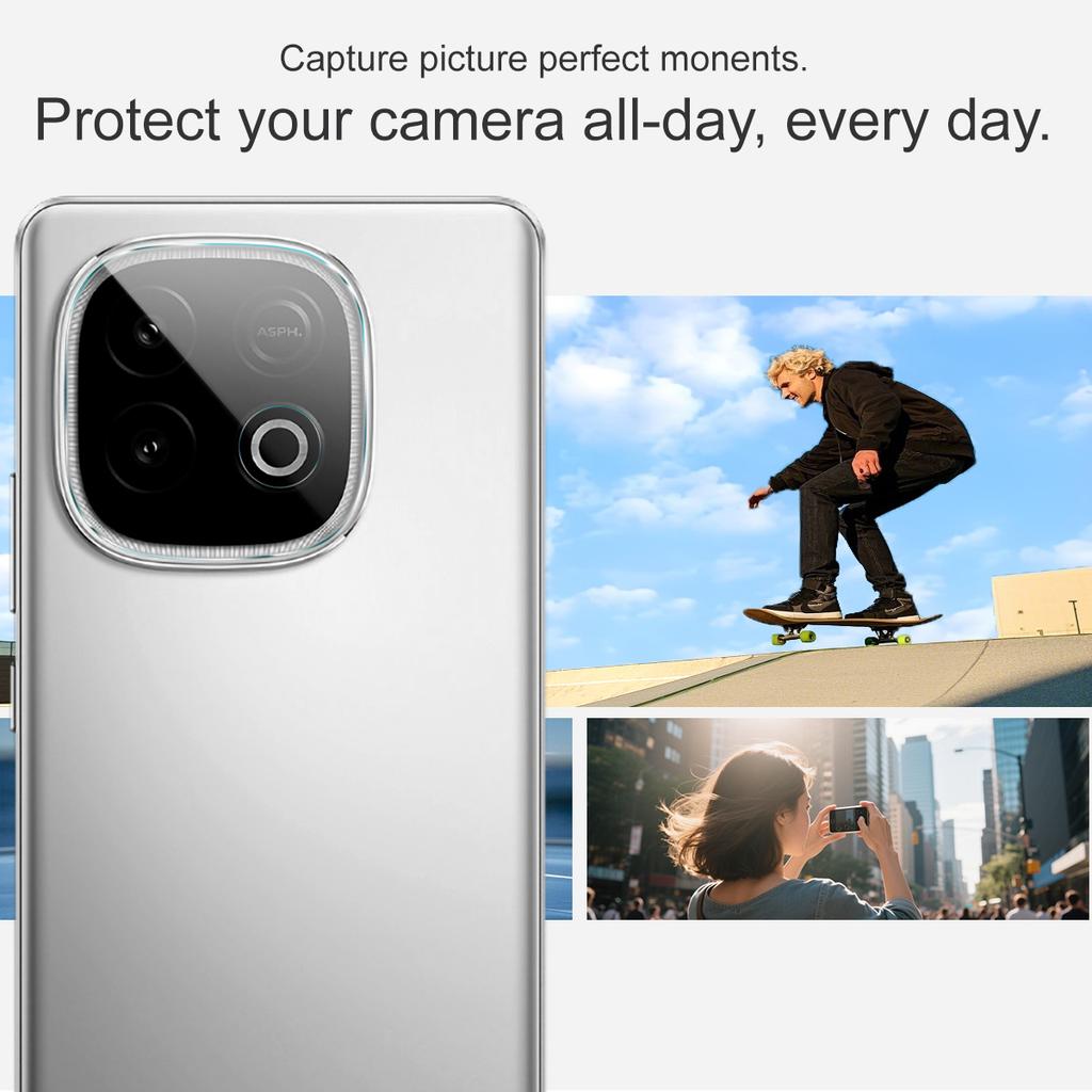 IMAK Camera Lens Protector For vivo iQOO Z10 Turbo 5G/iQOO Z10 Turbo Pro 5G/Y300 GT 5G Tempered Glass Lens Film