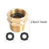 Garden Hose Adapter 3/4" Ght Female to 3/4" NPT Male High Performance Replacement Accessory