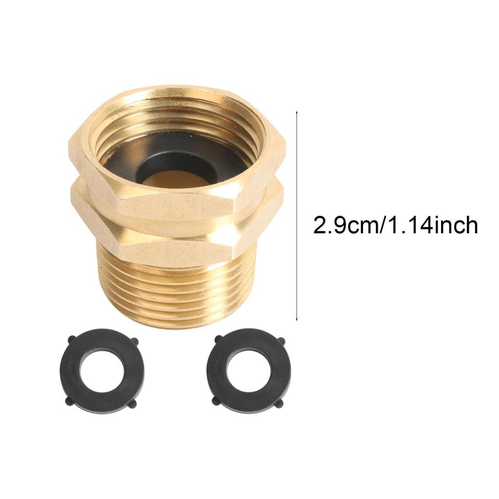Garden Hose Adapter 3/4" Ght Female to 3/4" NPT Male High Performance Replacement Accessory