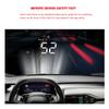 Car Speedometer Head Up Display HD Projector OBD2 Overspeed Warning Alarm