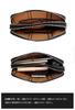 Cevins Shoulder Crossbody Messenger Simple and Body PU Fits iPad Size Men's Bag, Bag, Bag, Casual, One-Shoulder Bag, Leather, 10.5 (Black, D)