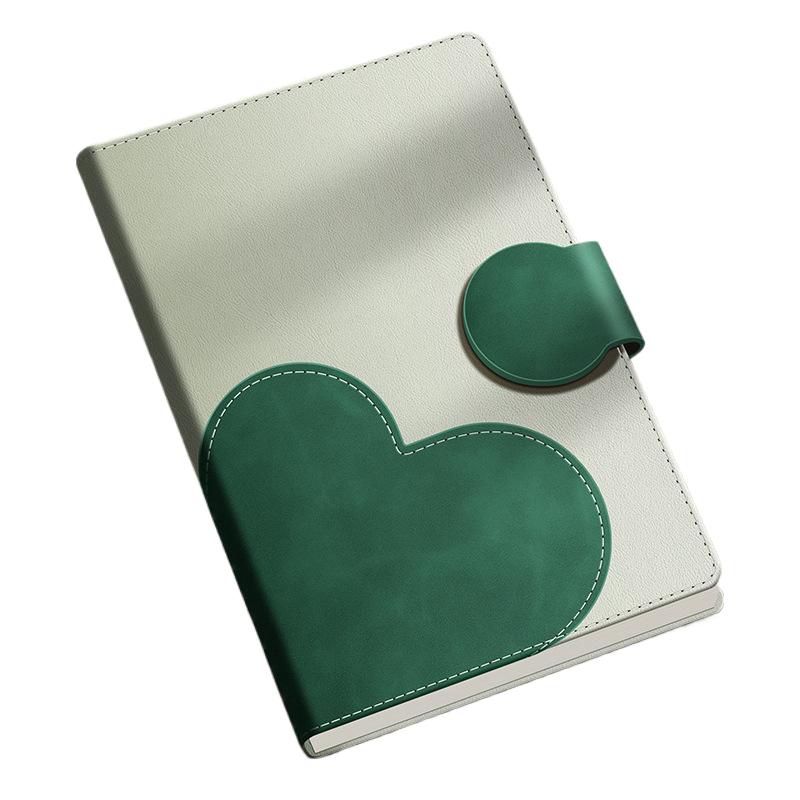 

Прибыл блокнот формата А5 на 100 страниц, цветной, из ПУ кожи, для школы и офиса, с кожаной обложкой на магнитной застежке темно-зеленого