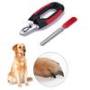 Edelstahl Haustier Nagelknipser Trimmer - Sicheres Einfaches Pflege Werkzeug für Hunde Katzen, 2 Stück/Set