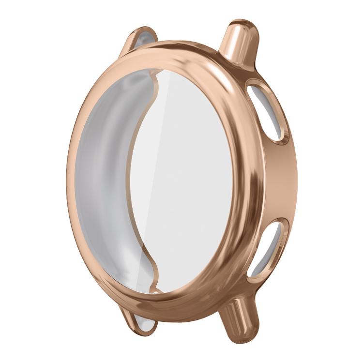 Tempered‑Film‑Integrated Electroplated Soft‑TPU Full‑Edge Shock‑Resistant Watch Protective Shell For Garmin Vivoactive 5 Smart Watch