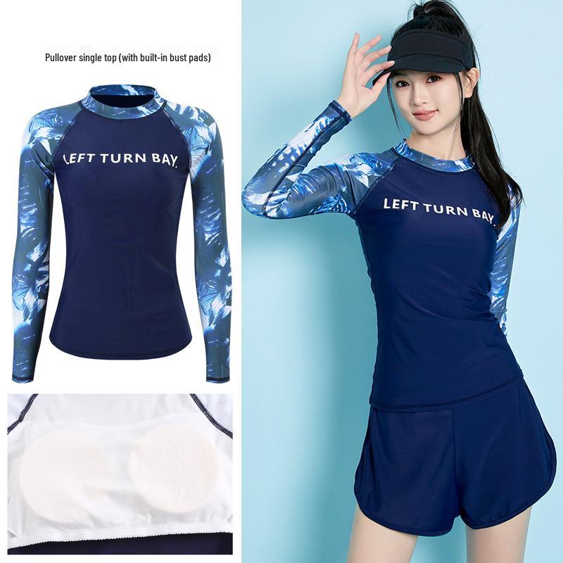 Women's Slimming Swimwear: 2025 High-End Tummy Concealing Split Swimsuit for Professional Swimming and Hot Springs