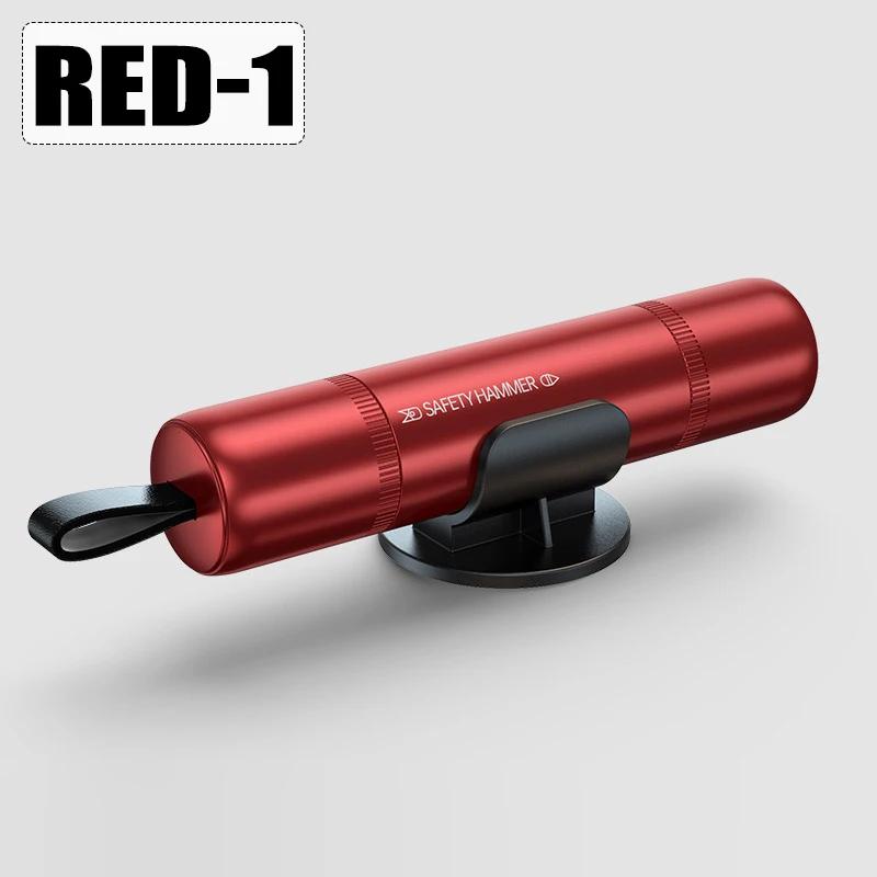 

4 в 1 автомобильный молоток аварийной защиты стекла, ремень безопасности высокой твердости, вольфрамовая сталь, спасательный инструмент, автоаксессуары