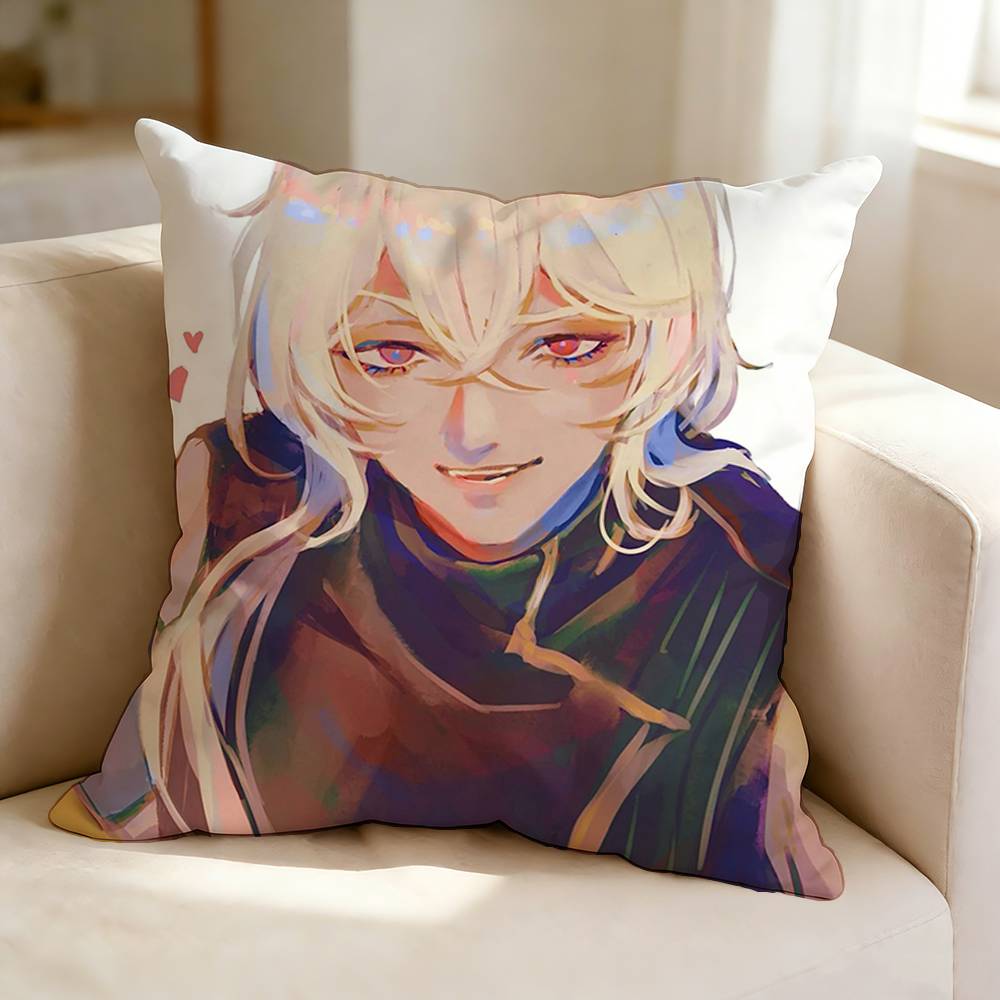 The Novel A Date with DDeath CCasper  Pillow Case Square DoubleSided Sofa Cushion Cover Bedroom Bedside Pillow