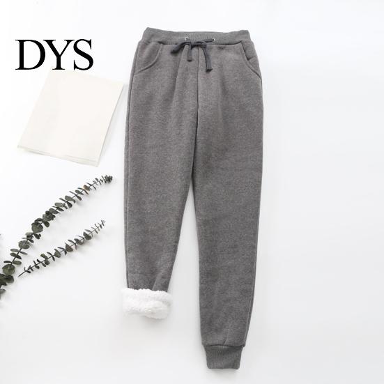 Ladies' Casual Long Pants Women Cotton Sweatpants Winter Fleece Warm Loose with High-quality For Pockets Lounge Joggers for Running Workout