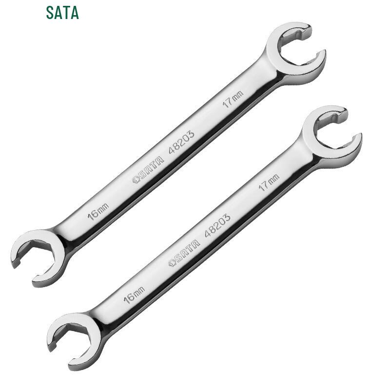 SATA Fully Polished Flare Nut Wrench