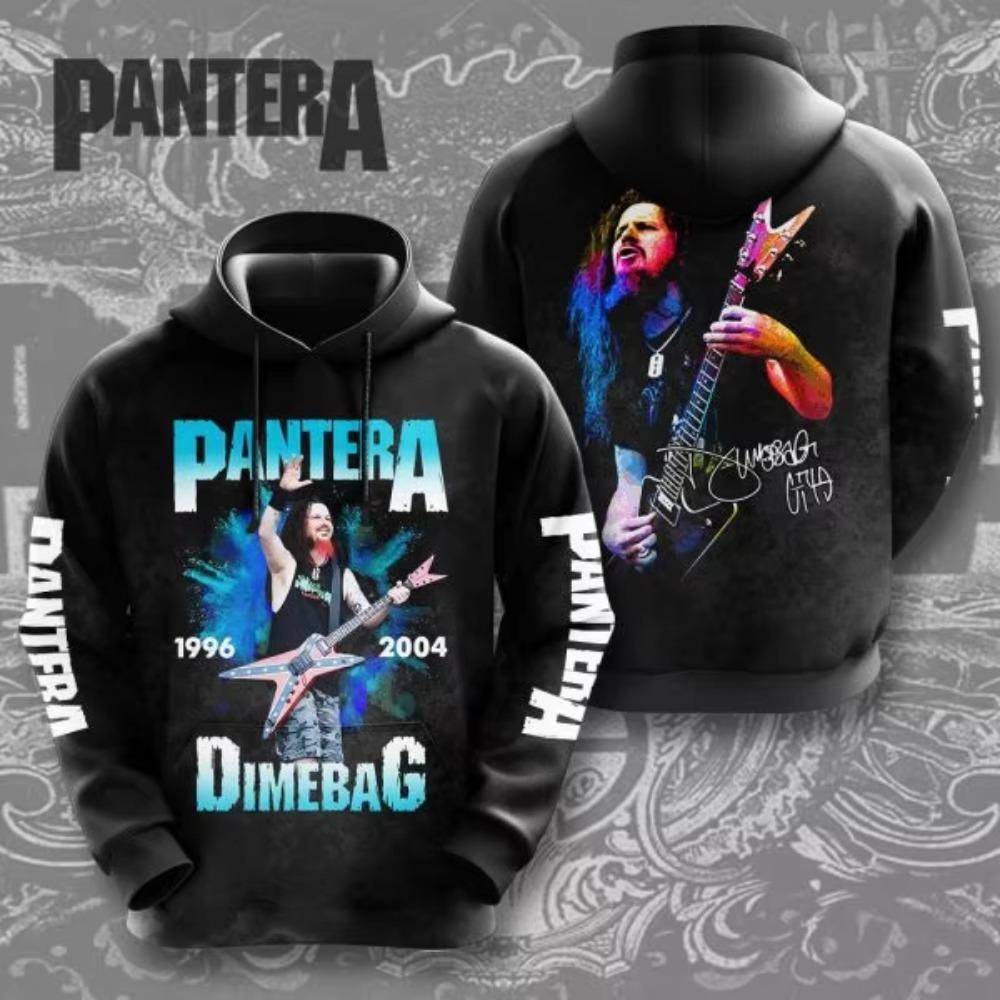 New Heavy Metal Rock Band Pantera 3d Print Hoodies Men Women Fashion Large Hoodie Sweatshirt Men Clothing Hip Hop Tracksuit