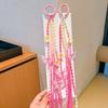 Adjustable Colorful Wigs Ponytail Rubber Band Elastic Hair Ornament Cute Braided Head Rope  Daily