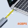 Usb-4 Cable 240W Fast Charging 40Gbps Data Transfer 8K Display Supports Keychain Design for Laptop Phone Tablet