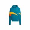 Adidas Originals Hooded Comfortable Long-Sleeve Sweatshirt Unisex Coral Blue