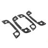 4PCS/set Car Exterior Set Door Handle Rubber Seal Gaskets For BMW E36 E34 E32 3 5 7 Series 1992-1999 4-Door Rubber Seal