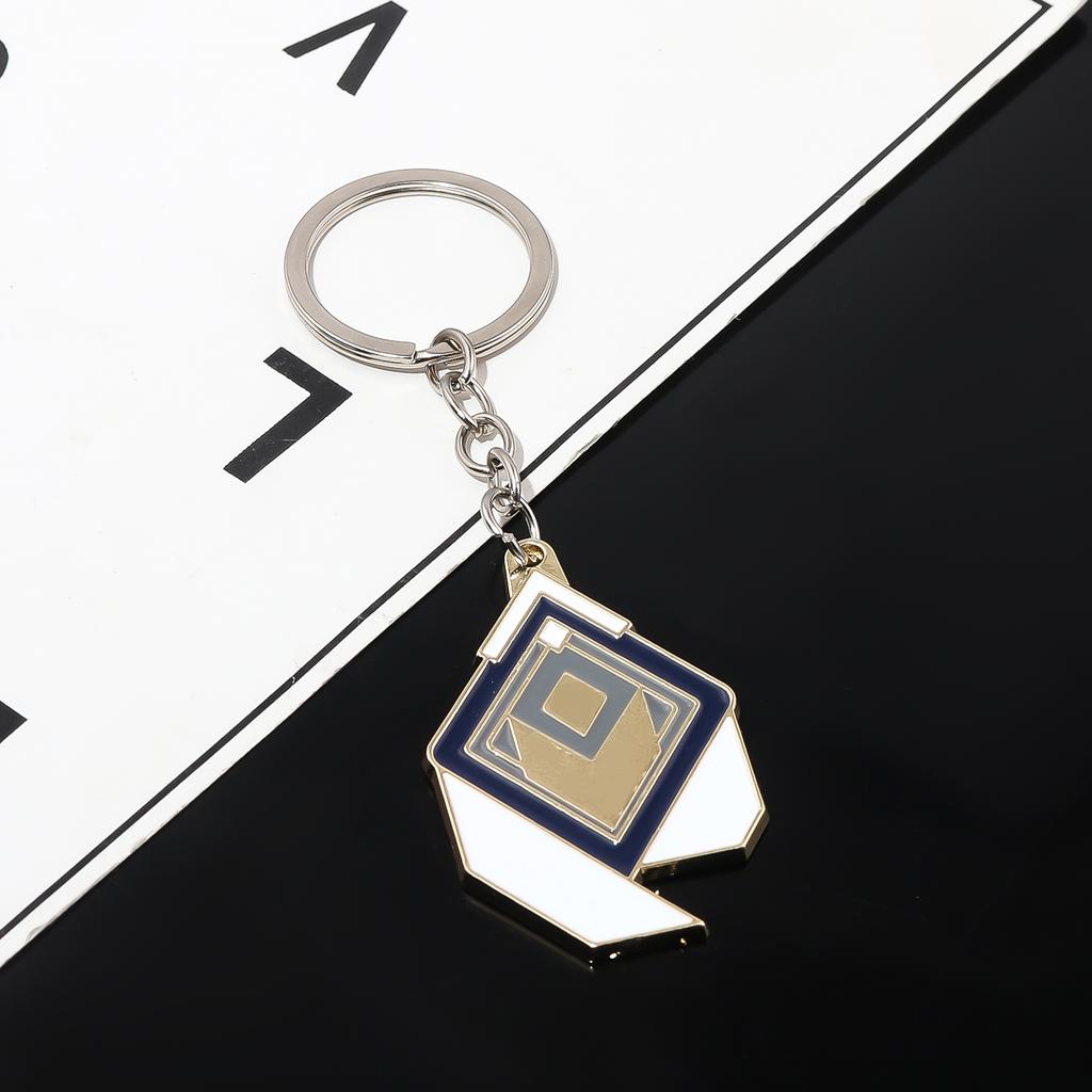 Gioco VALORANT Portachiavi Empower Accessori di Gioco Distintivi Classificati Rank Portachiavi Per Donne Uomini Fan Accessori Zaino Gioielli Regali