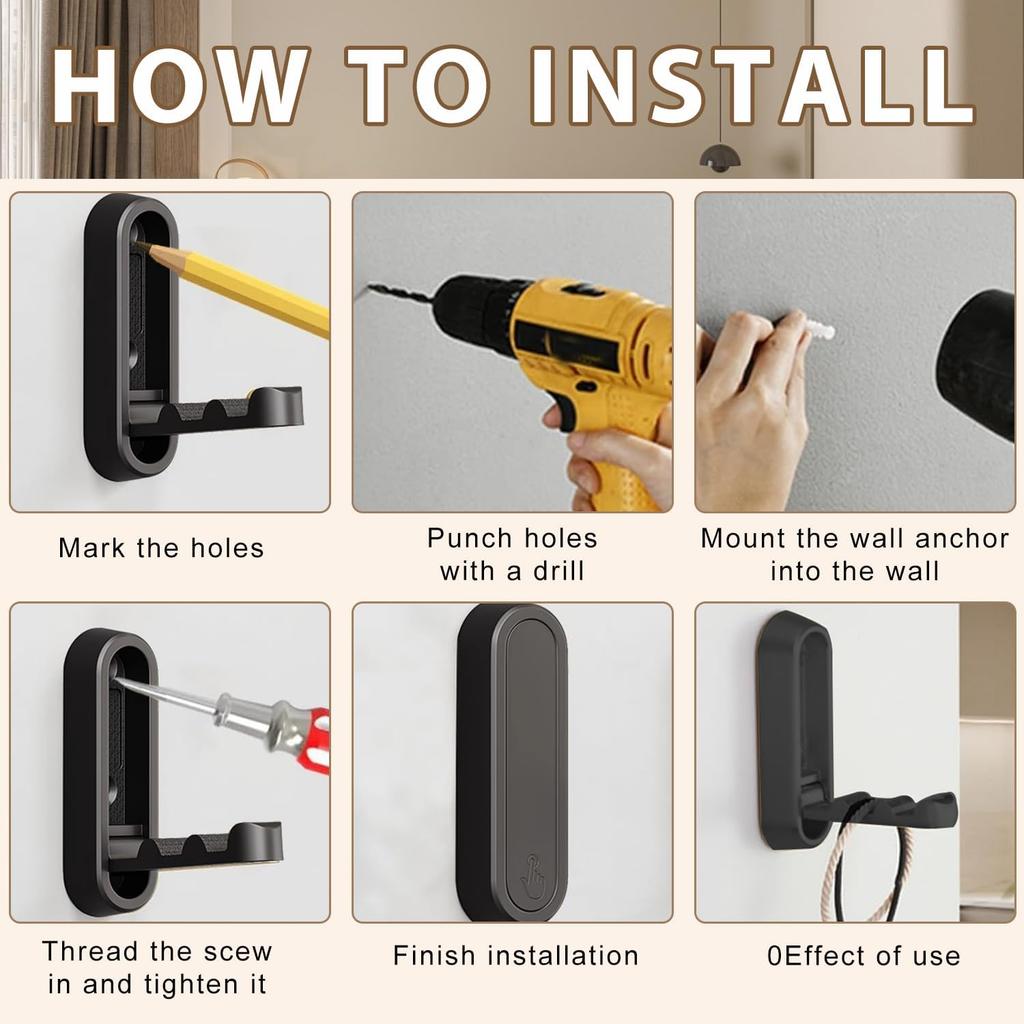 Folding Coat Hooks, Foldable Gold Wall Hooks Heavy Duty Foldable Hook Bathroom Towel Hooks Robe Hooks Wall Mounted for Hanging Coat Towels Clothes