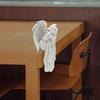 Zcargel Angel Sculpture Door Frame Ornament Sleeping Angel Resin Statue Wall Frame Home Decor Type 1