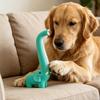 Durable Latex Dog Toy with Long Trunk Elephant Shape Squeaky Chew Toy for Pet Teething and Entertainment / Giraffe Inspired Design