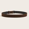 Luxury Design Suede Leather Wide Belt Maillard Style Trouser Dress Belts  Gifts