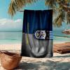 1PC Huddersfield Football Crest Beach Towel - Soft,  Absorbent Microfiber, Lightweight, Ideal for The Beach, Parties, Travel, Camping Fan Gifts