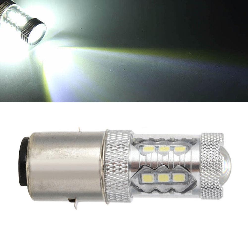 6000-6500K Light Bulb 80W Accessories BA20D H6 LED Headlight