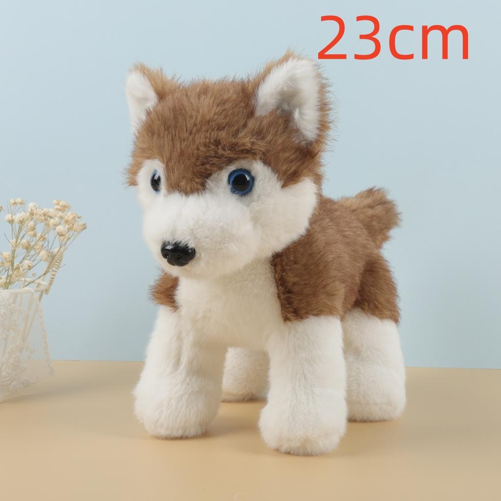 Simulation Kawaii Husky Doll Plush Toy Handmade Doll Cartoon Anime Cute Pillow Cushion Decoration Children's Christmas Gift