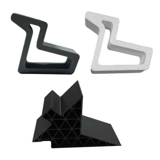 Window Door Stopper Non-Slip Windproof Anti-collision Heavy Duty Plastic Multi-Functional Windows Balcony Interior Doors Stop Wedge