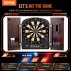 Dartboard and Cabinet Set Complete with All Accessories Easy Assembly