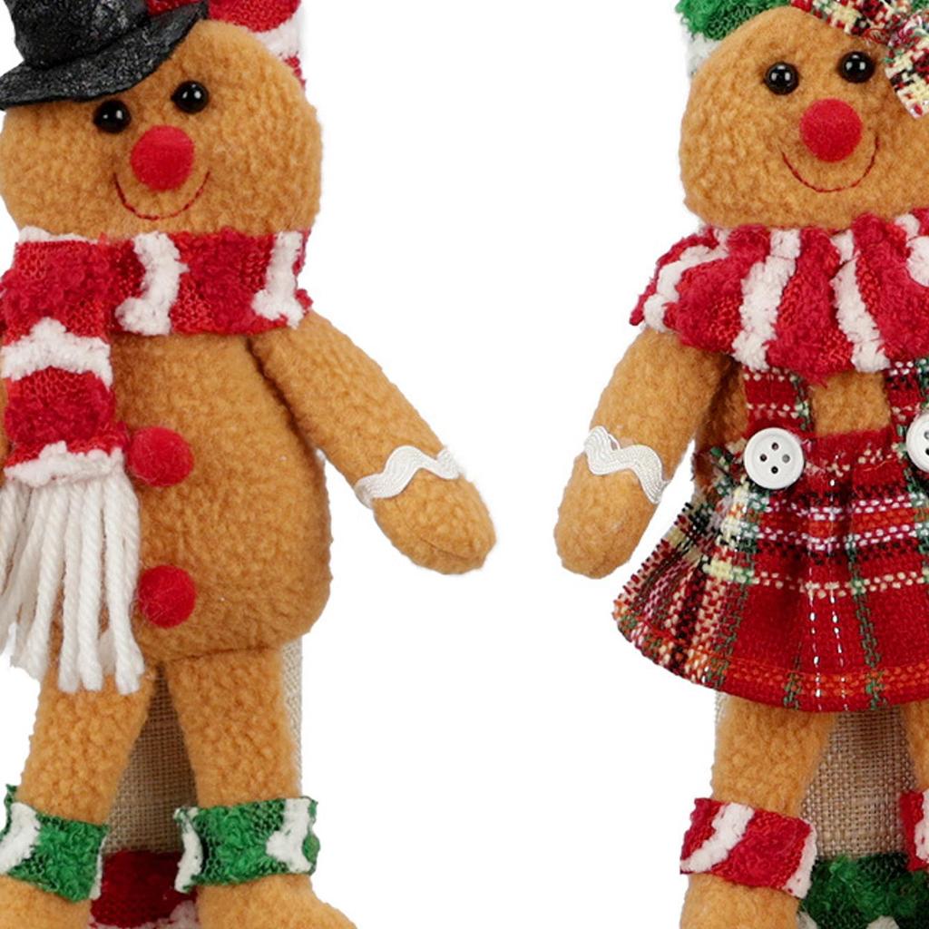 2x Christmas Refrigerator Handle Covers Door Pull Gloves Protective Home Decor Multipurpose Kitchen