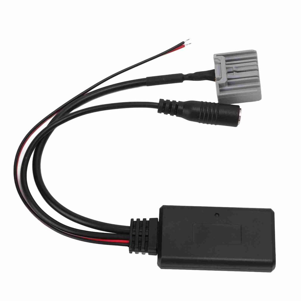 Bluetooth 5.0 Auxiliary Cable Microphone Adapter Kit for IOS 5 5C 5S 6 Plus Replacement for Civic 2006‑2013