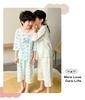 Kids' Pure Cotton Summer Pajama Set: Boys & Girls Three-Quarter Sleeve Homewear