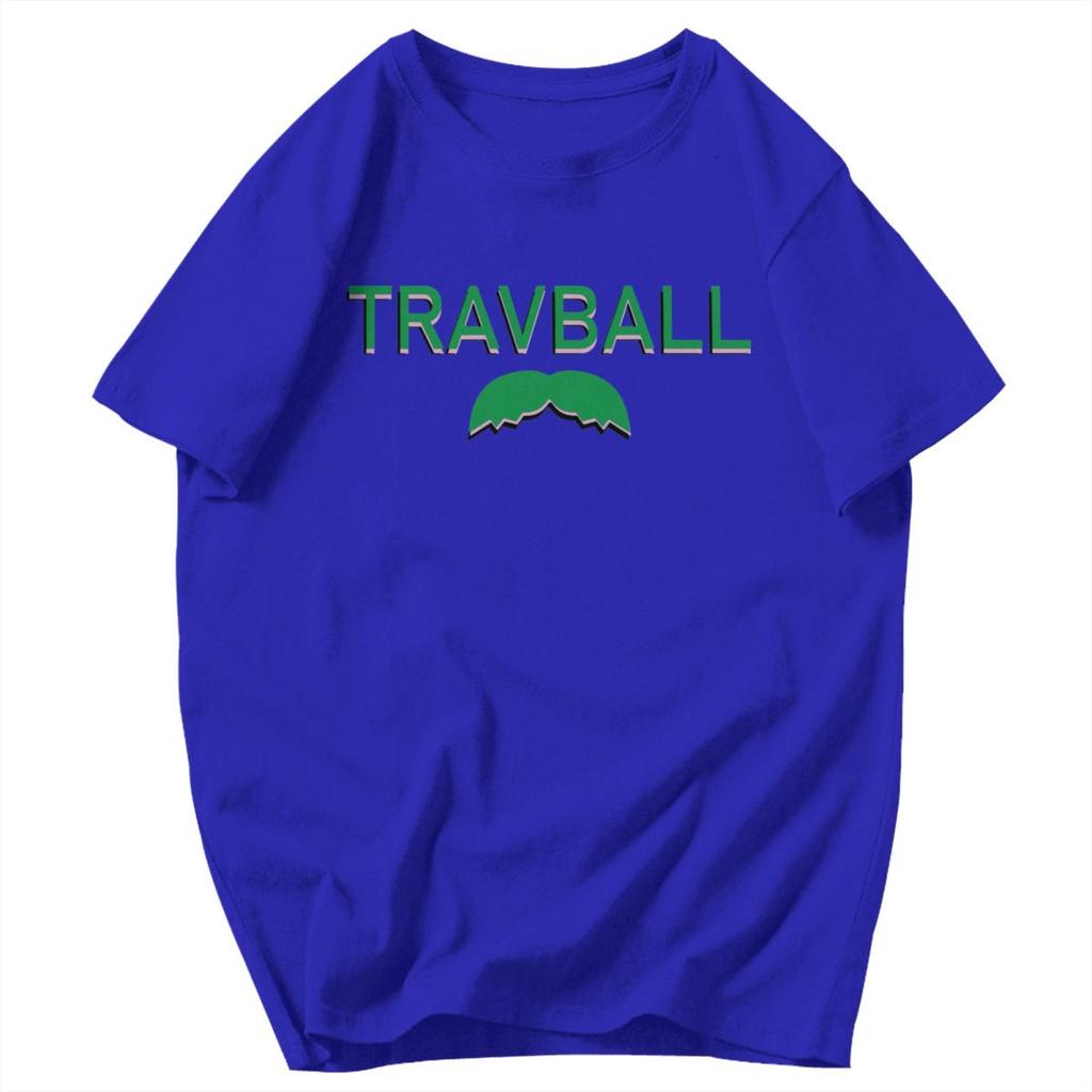 Men T Shirt Trendy Travball Travis Head Idea Y2K Graphic Tees Unisex Clothing T Shirts