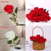 Realistic Faux Rose Bouquet For Wedding Aisle Decor Home Decoration Props