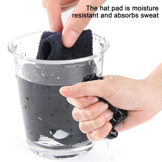 Podložka do klobouku absorbující pot Malá Lehká Přenosná Podložka do klobouku Absorbuje Skvrny od potu Proti vlhkosti Odolná proti opotřebení Podložka do klobouku