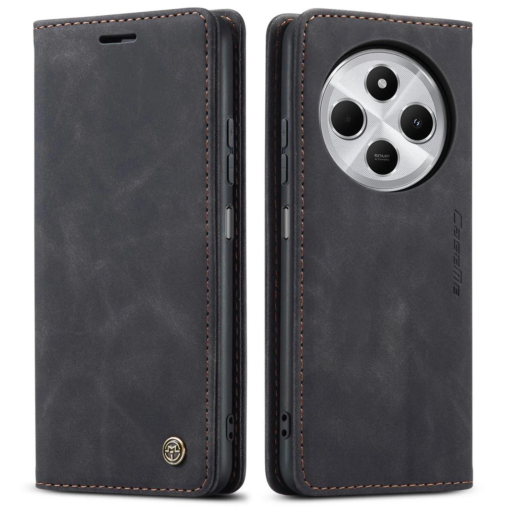 Business Cards Solt Wallet Leather Case For Xiaomi Redmi Note 13 Pro Plus 12 11 13C 14T 14C 14 Ultra POCO X6 Magnetic Book Cover