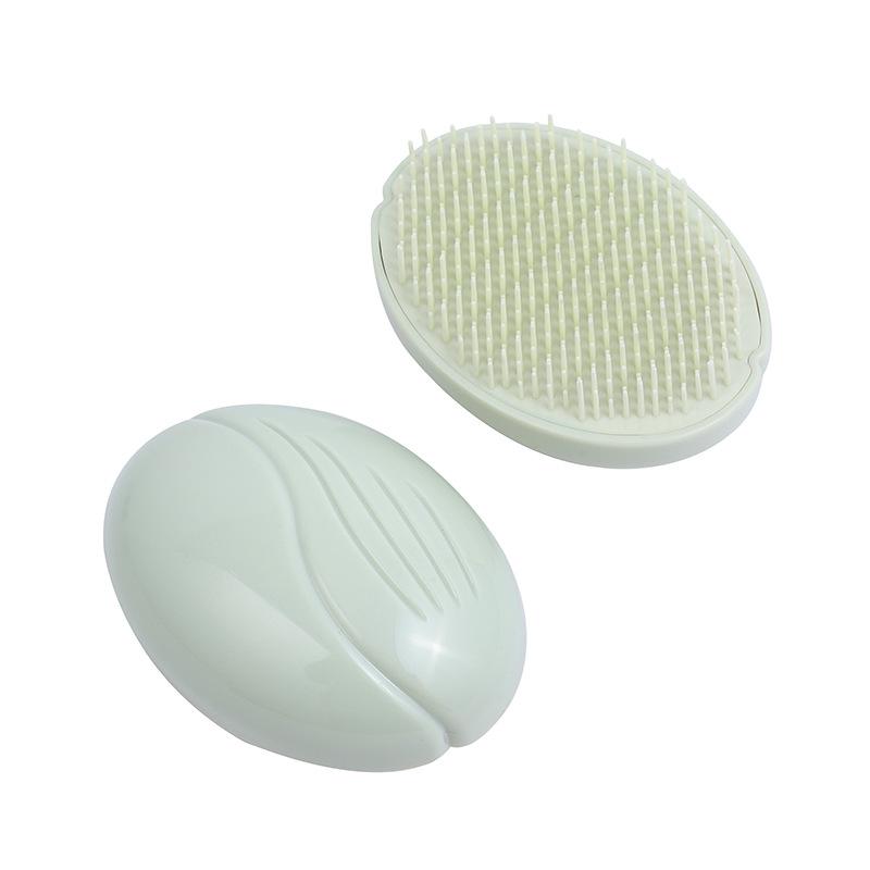 

Экологичная двухсторонняя расческа для массажа с кофейной гущей против спутывания для пышной укладки и разглаживания